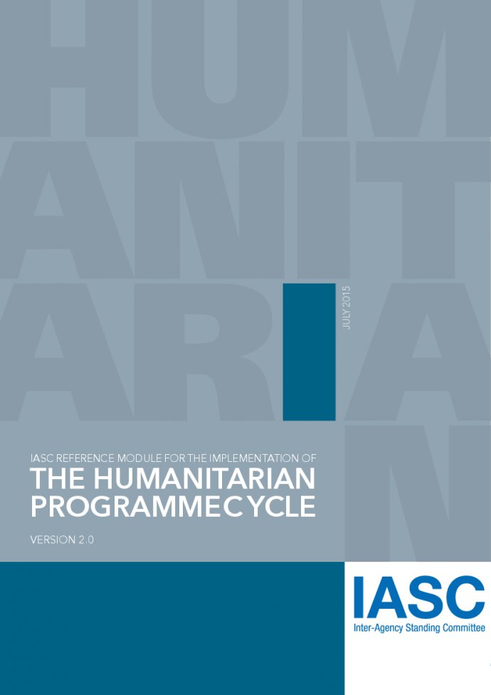 Iasc Reference Module For The Implementation Of The Humanitarian Programme Cycle 15 Urban Response Portal